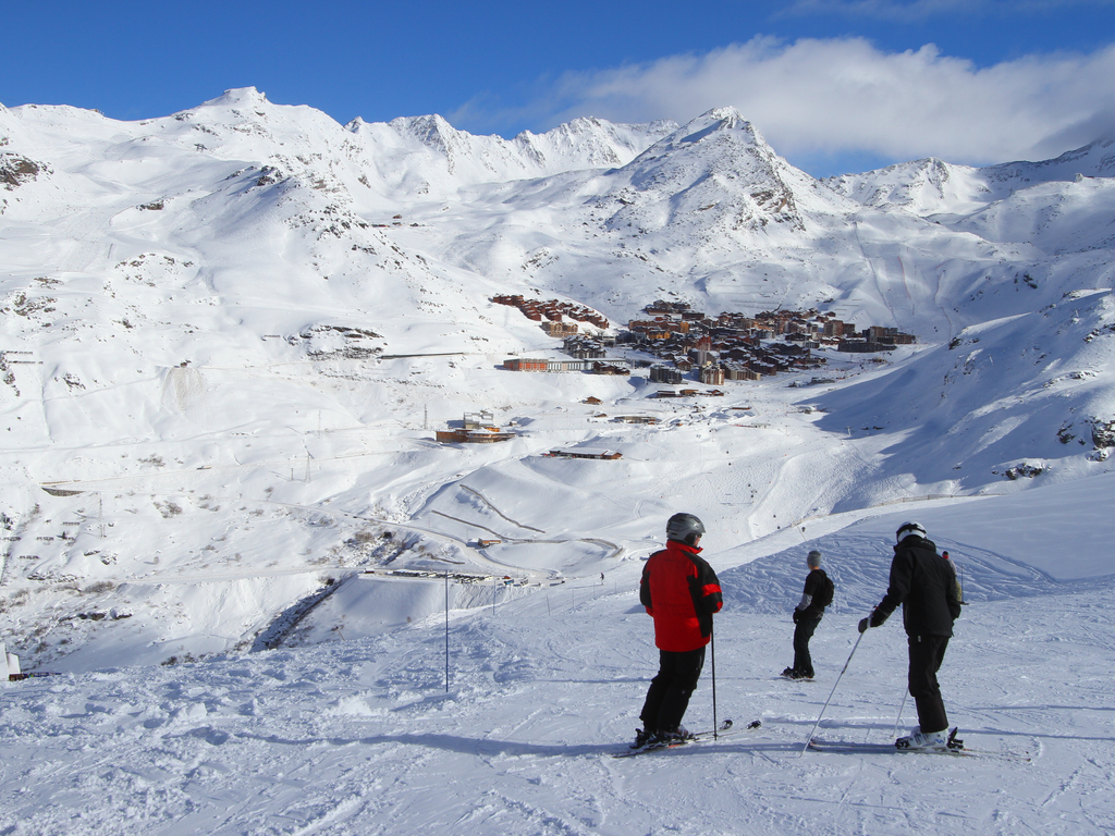 Val Thorens, the Three Valleys, French Alps